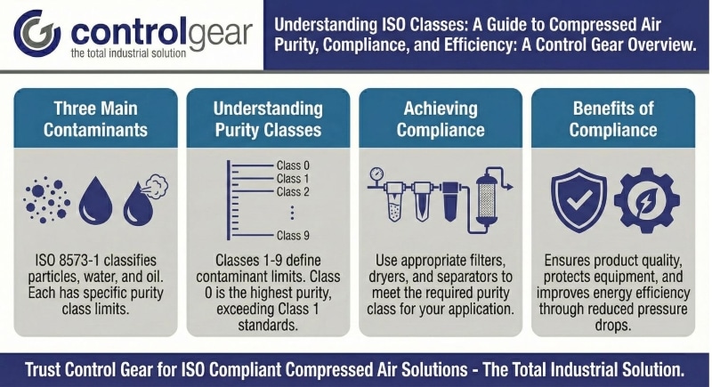 Understanding ISO Classes for Compressed Air