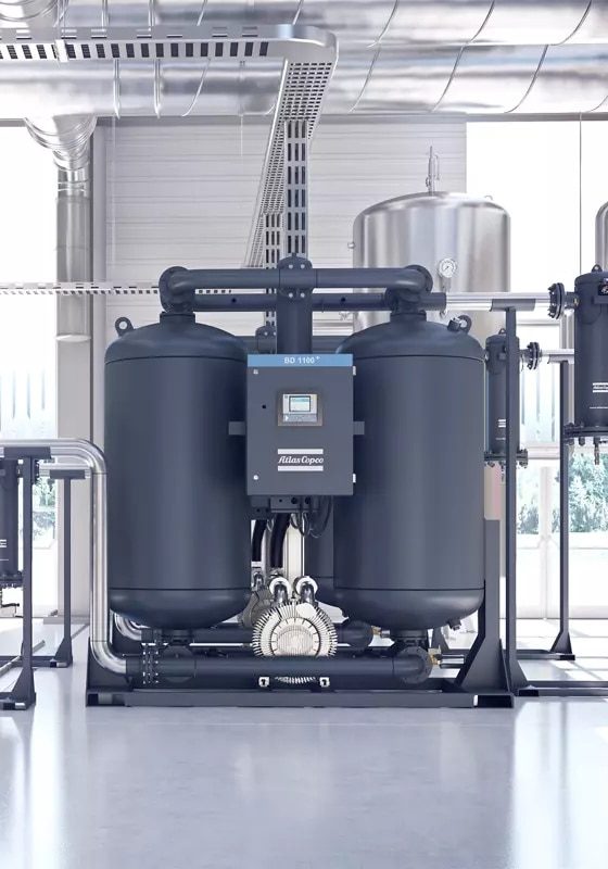 Air Compressor Pipework Installation