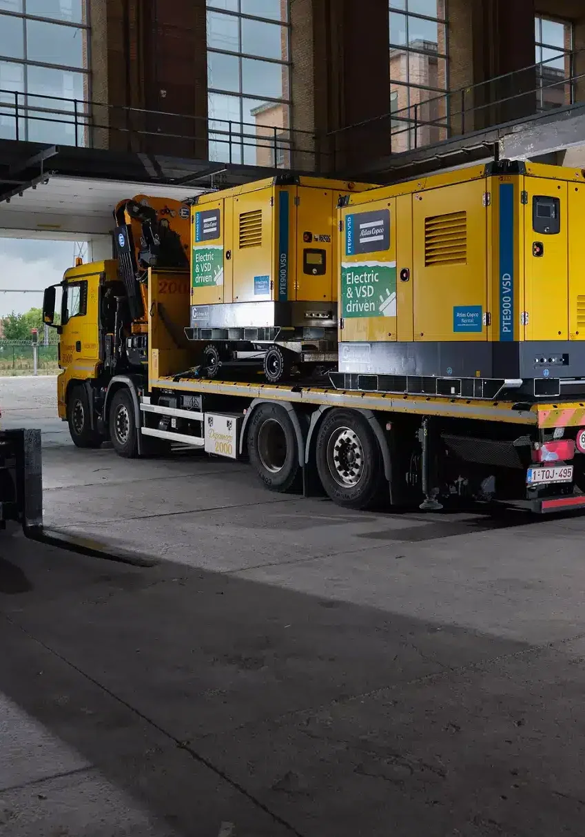 Air Compressors for Logistics & Distribution